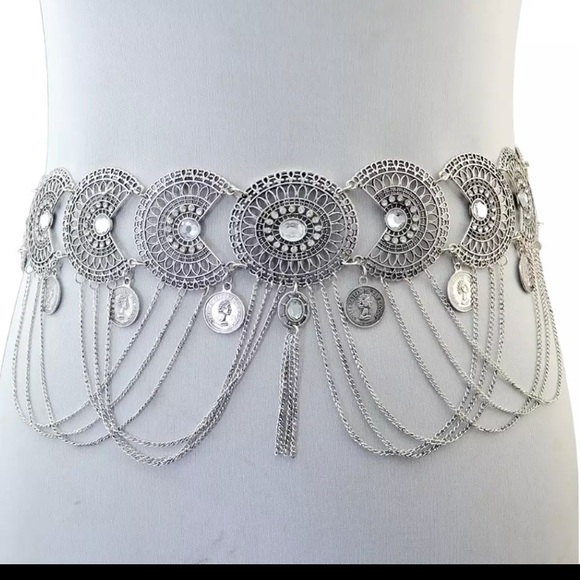 🌟HP-5-Star Rated🌟Gypsy style, Boho Waist Belt🌿 - Picture 5 of 7